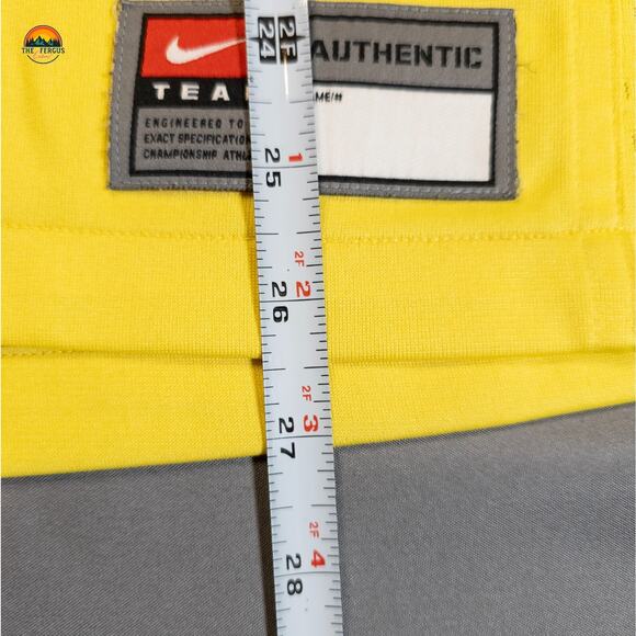 Nike Oregon Ducks Football Jersey Yellow Short Sleeve Pullover Boys Size 2XL - Picture 7 of 10